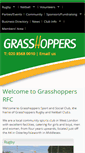 Mobile Screenshot of grasshoppersrfc.com